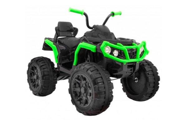 Детский квадроцикл Grizzly ATV Green/Black 12V с пультом управления - BDM0906