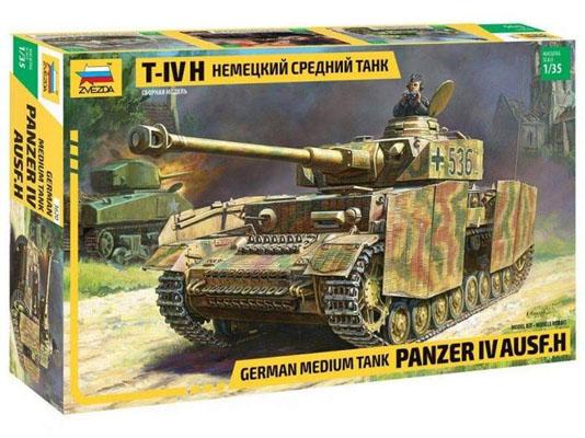 Модель сборная ZVEZDA Немецкий средний танк T-IV , 1/35