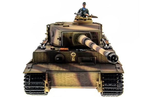 Радиоуправляемый танк Taigen 1/16 Tiger 1 (Германия, поздняя версия) 2.4G RTR летний камуфляж - TG3818-1B-P