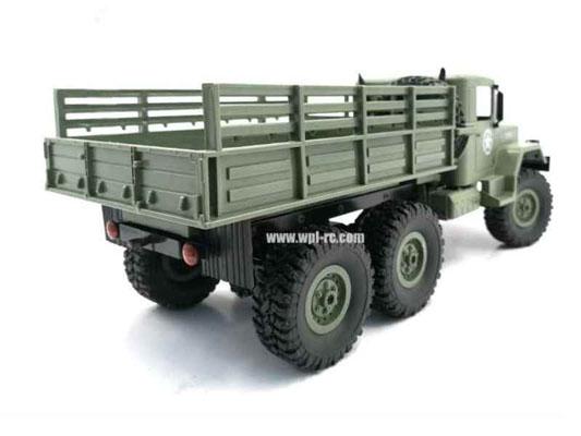 Радиоуправляемый военный грузовик WPL B-16KM-G 6WD 1:16 KIT