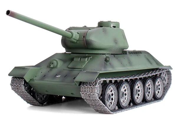 Радиоуправляемый танк Heng Long Russia T34-85 Pro масштаб 1:16 2.4G - 3909-1UpgA V7.0