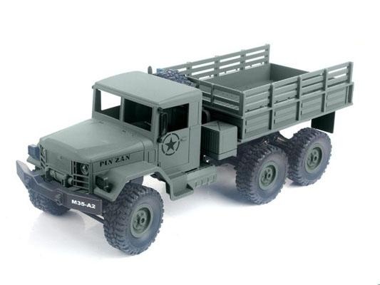 Радиоуправляемая машина американский военный грузовик MN MODEL 6WD 1:16 MN-77C