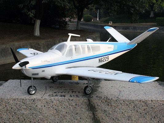 Радиоуправляемый самолет Top RC ST Beechcraft Bonanza V35 1280мм PNP - top085B