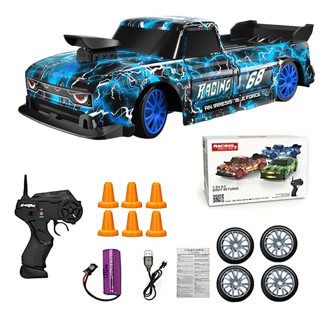 Радиоуправляемый Ford F150 SC24A23 со сменными колесами для дрифта