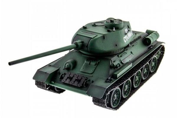 Радиоуправляемый танк Heng Long Russia T34-85 Pro масштаб 1:16 2.4G - 3909-1Pro V7.0