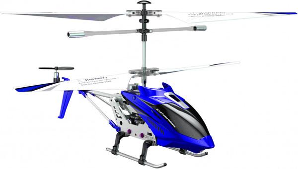 Радиоуправляемый вертолет Syma S107H Blue 2.4G с функцией зависания SYMA-S107H-BLUE