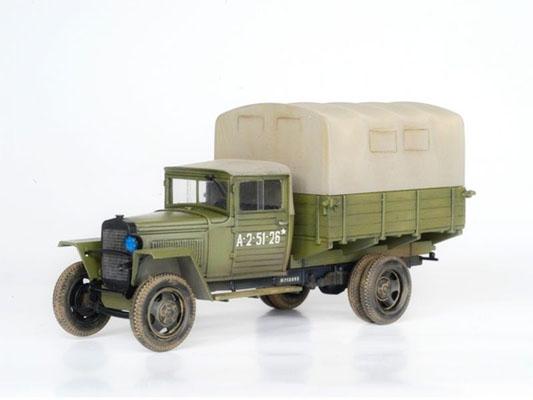 Модель Сборная ZVEZDA Армейский грузовик 1,5т образца 1943 г. "Полуторка"(ГАЗ–ММ), 1:35