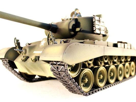 Радиоуправляемый танк Taigen 1/16 M26 Pershing Snow leopard PRO - TG3838-1PRO
