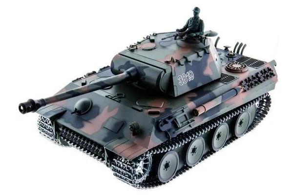 Радиоуправляемый танк Heng Long Panther Professional V7.0 масштаб 1:16 RTR 2.4G - 3819-1Pro V7.0