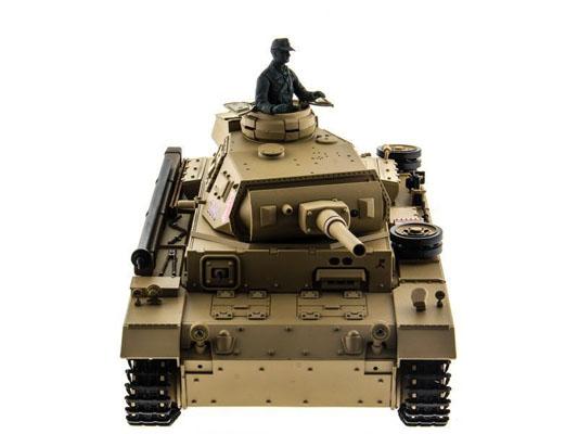Радиоуправляемый танк Heng Long Panzer III type H Pro 1:16 - 3849-1Pro V7.0
