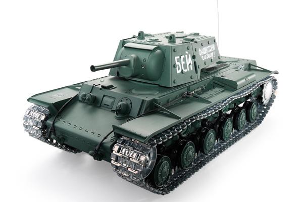 Радиоуправляемый танк Heng Long Russia КВ-1 масштаб 1:16 RTR 2.4G - 3878-1 V7.0