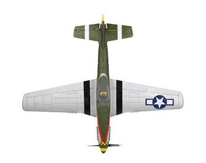 Радиоуправляемый самолет Art-Tech P-51D