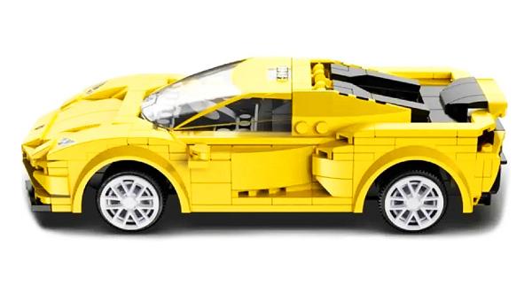 Радиоуправляемый конструктор CADA спортивный автомобиль EVO Race Car, 289 элементов - C51074W