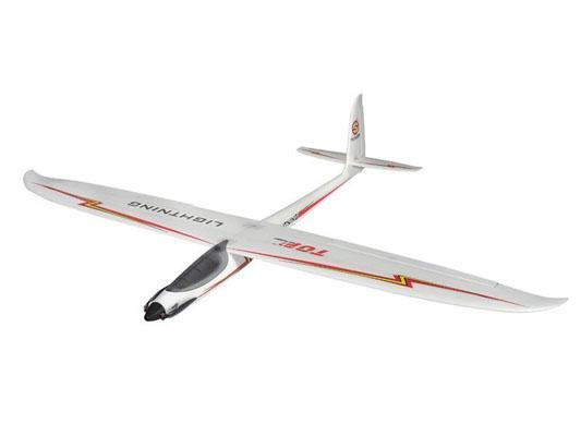 Радиоуправляемый самолет планер Top RC Lightning V2 2.4G 4-ch LiPo RTF Top050C