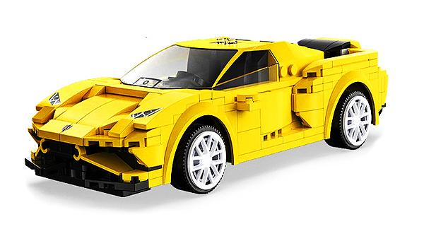 Радиоуправляемый конструктор CADA спортивный автомобиль EVO Race Car, 289 элементов - C51074W
