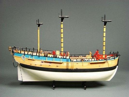 Картонная модель сборная Shipyard барк HMB Endeavour (№33), 1:96