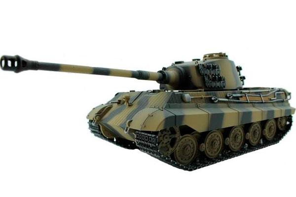 Радиоуправляемый танк Torro King Tiger 2.4G металл деревянная коробка - TR1112200600