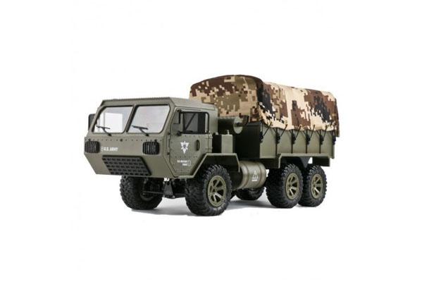 Радиоуправляемая американский военный грузовик Heng Long 1:16 2.4G - FY004A-1