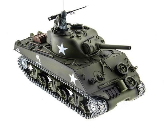 Радиоуправляемый танк Heng Long U.S. M4A3 Sherman Upg V6.0 1:16 - 3898-1Upg V7.0