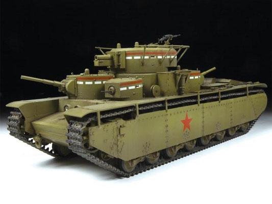 Модель сборная ZVEZDA Советский танк Т-35, 1/35