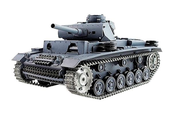 Радиоуправляемый танк Heng Long Panzerkampfwagen III Ausf L SD KFZ 141-1 Pro масштаб 1:16 2.4G - 3848-1Pro V5.3