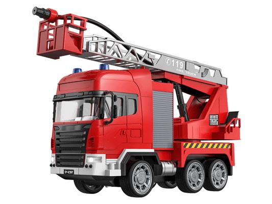 Радиоуправляемая пожарная машина Double E 1:20 2.4G - E597-003
