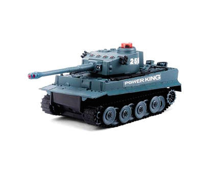 Радиоуправляемый танковый бой Huan QI 508C Tiger vs Leopard масштаб 1:24