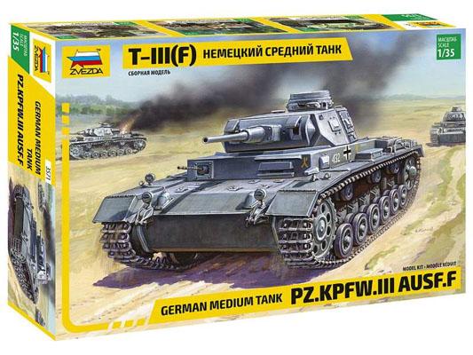 Модель Сборная ZVEZDA Немецкий средний танк T-III (F), 1:35