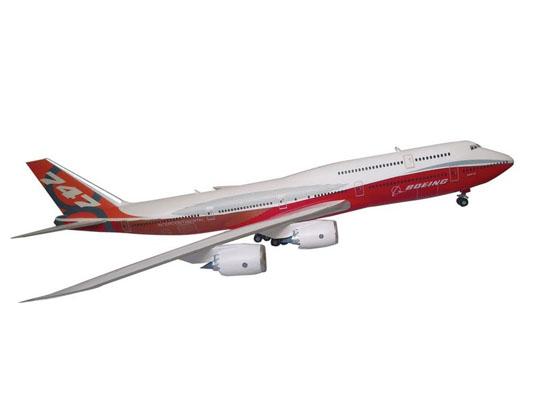 Модель Сборная ZVEZDA Пассажирский авиалайнер Боинг 747-8, 1:144