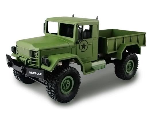 Радиоуправляемая машина MN MODEL военный грузовик 6WD 1:16 MN-35C