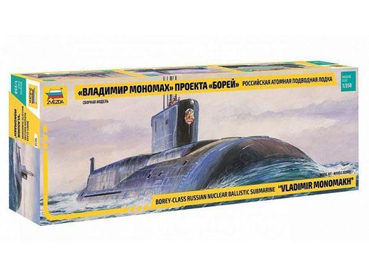 Модель сборная ZVEZDA Атомная подводная лодка Владимир Мономах, 1:350
