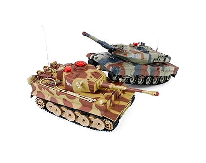 Танковый бой Huan Qi HQ 558 Tiger vs Abrams масштаб 1:24