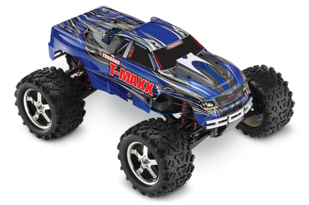 Радиоуправляемая машина монстр TRAXXAS T-Maxx 3.3 Nitro 1:10 4WD с микро ДВС - TRA49077-3-B