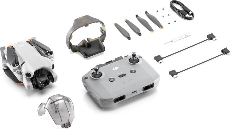 Квадрокоптер DJI Mini 4 Pro (DJI RC-N2)