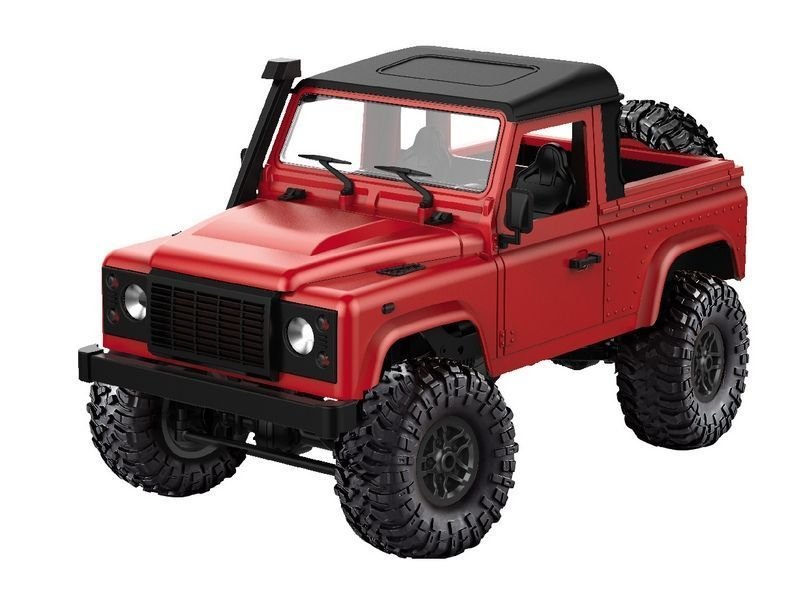 Конструктор для сборки MN MODEL пикап Defender (красный) RTR 4WD масштаб 1:12 2.4G - MN-91K|RED