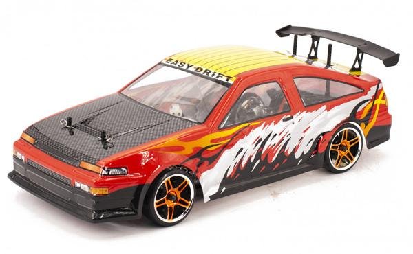 Радиоуправляемая машина для дрифта HSP Flying Fish 1 - 1:10 4WD - 94123-12318 Corolla AE86
