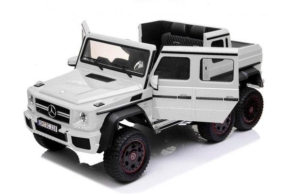 Детский электромобиль Merсedes-Benz G63 AMG White 4WD - DMD-318-WHITE