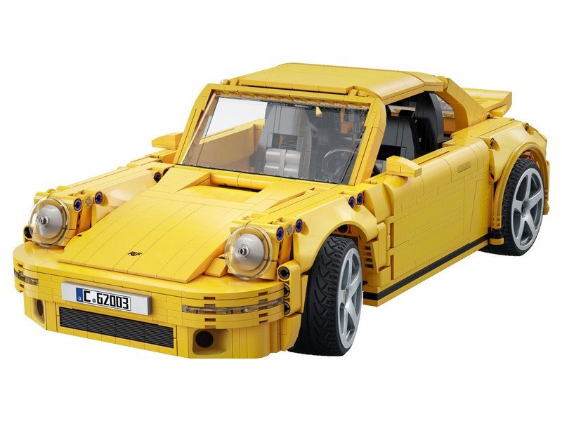 Конструктор CaDA спорткар RUF CTR Yellowbird 1/12 (1515 деталей) - C62003W