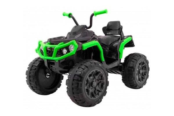 Детский квадроцикл Grizzly ATV Green/Black 12V с пультом управления - BDM0906