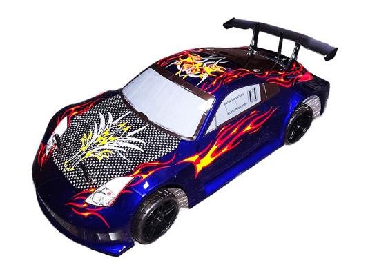 Радиоуправляемая машина для дрифта / шоссе HSP Flying FIsh 1 Seme 4WD RTR масштаб 1:10 2.4G - 94203(12309) 350Z