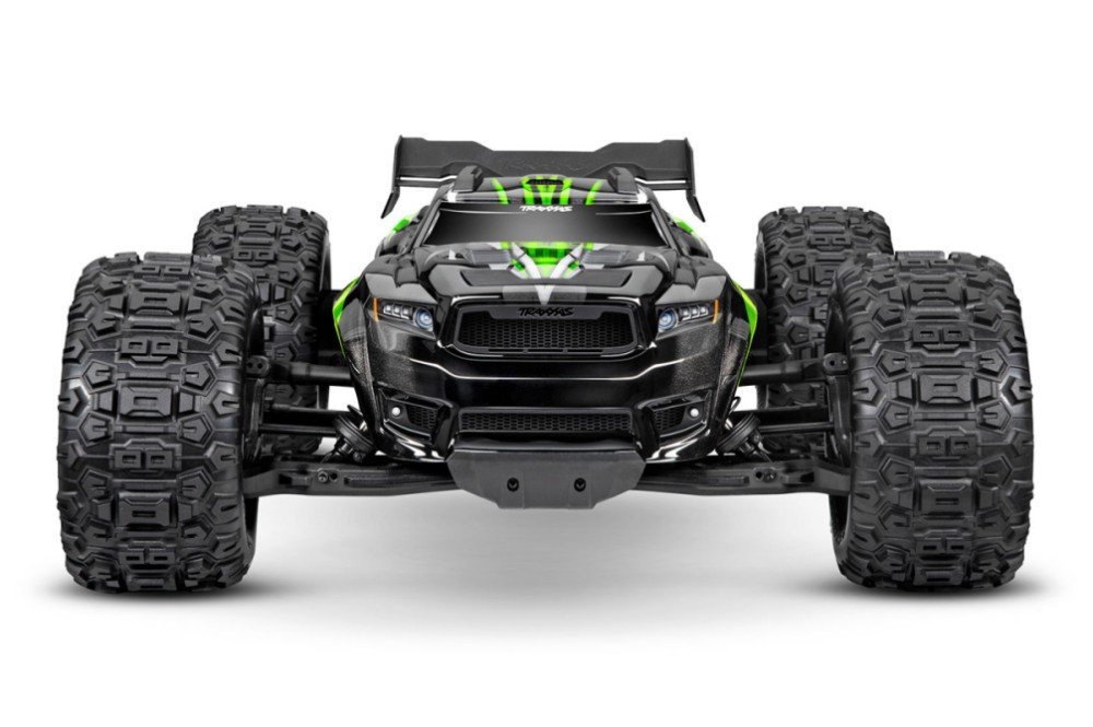 Радиоуправляемая машина трагги Traxxas Sledge - Green 4WD RTR масштаб 1:8 2.4G - TRA95076-4-G