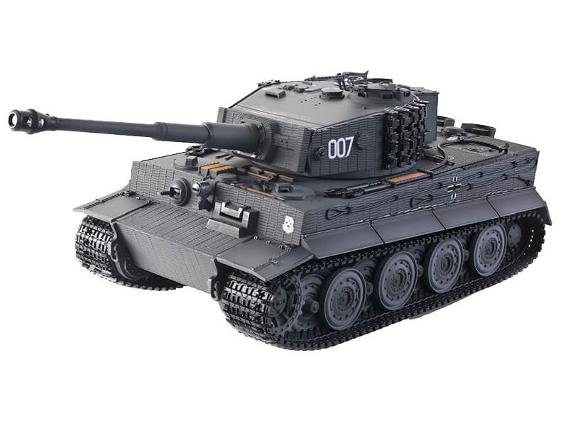 Радиоуправляемый танк Taigen 1/24 Tiger 1 (Германия, ранняя версия), для ИК боя, серый 2.4G RTR - TG3841-11-L-G