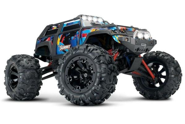Радиоуправляемый монстр Traxxas Summit + LED 1:16 - TRA72054-1-RNR