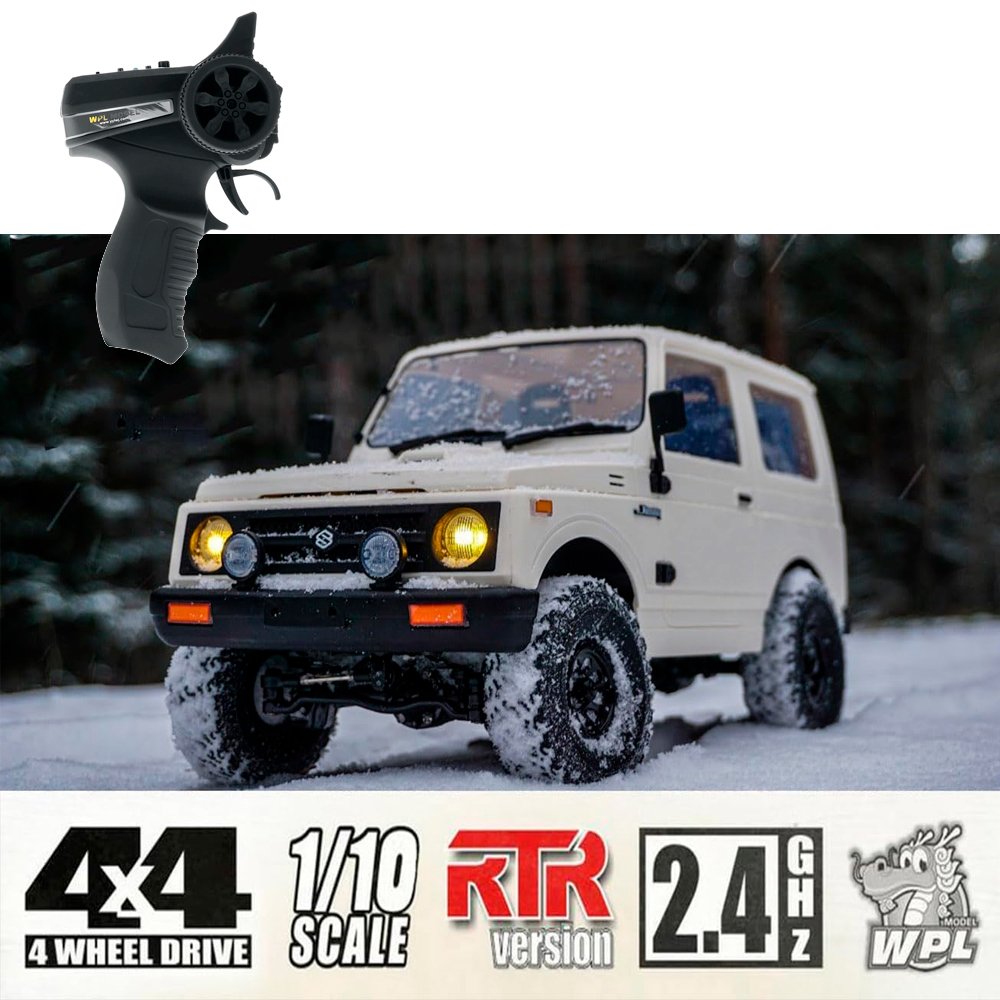 Радиоуправляемая машина внедорожник WPL Suzuki Jimny 4WD 1:10 - WPLC-74