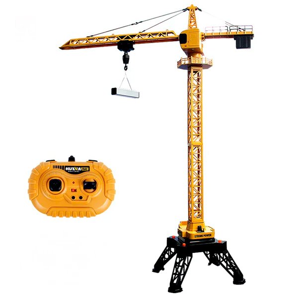 Радиоуправляемый башенный кран HUI NA TOYS масштаб 1:14 2.4G - HN1585