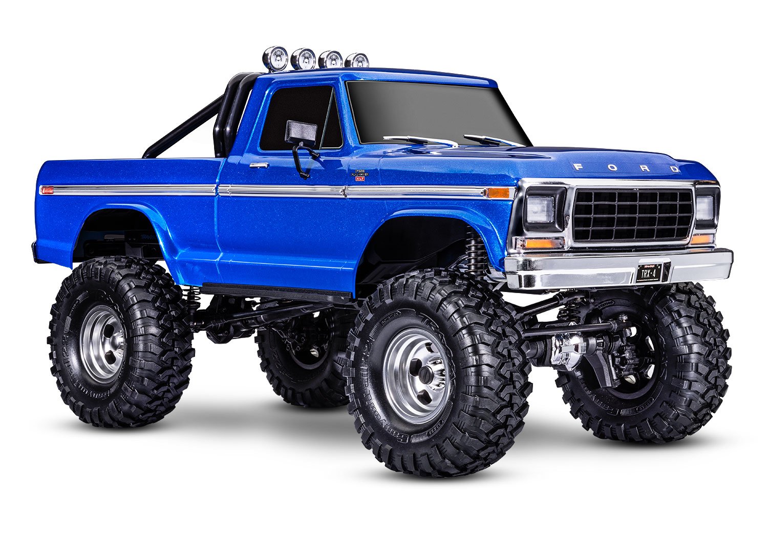 Радиоуправляемая машина краулер TRAXXAS 79 F-150 MET BLUE - TRA92046-4-BL