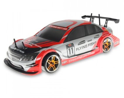 Радиоуправляемая машина для дрифта HSP Flying Fish 1 4WD RTR 1:10 2.4G 94123 12382