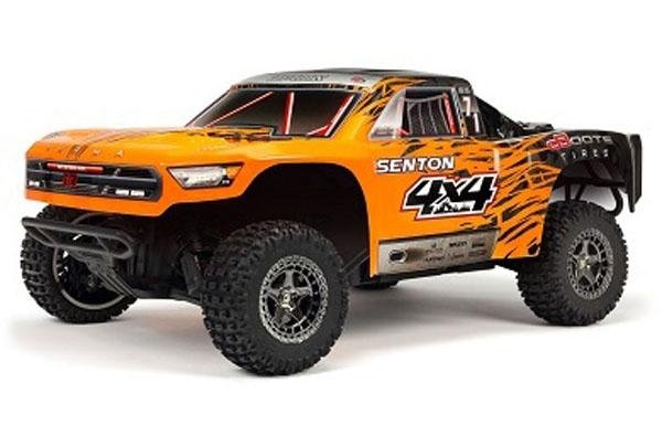 Радиоуправляемый шорт-корс ARRMA Senton 4x4 3S Brushless 4WD RTR 1:10 2.4G - ARA102721T2