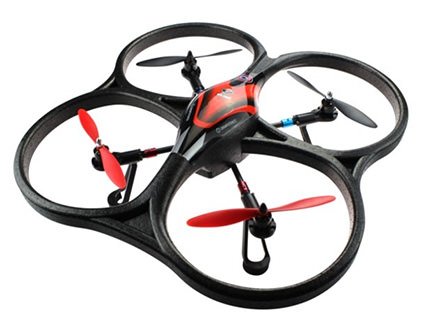 Радиоуправляемый квадрокоптер WLToys V393FPV