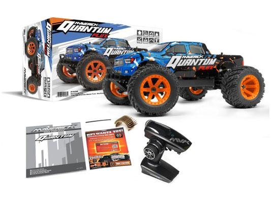 Радиоуправляемый монстр Maverick Quantum MT Flux 1:10 4WD - MV150200